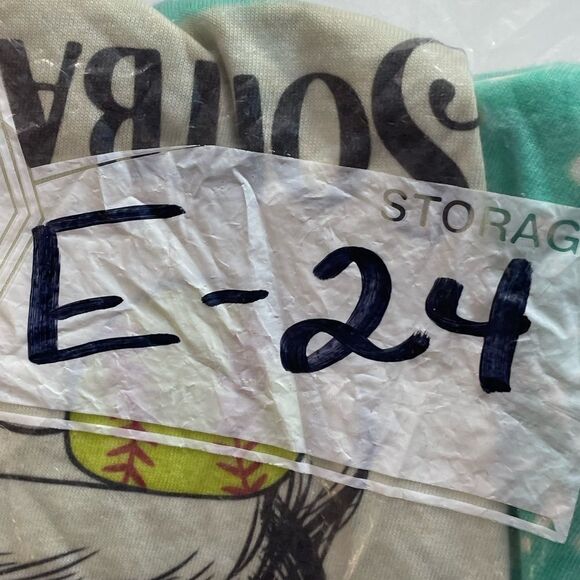 5 for $25🔥Gildan #SoftballMom Teal Acid Short Sleeve T-shirt Medium - Picture 5 of 5